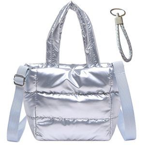 Quilted Metallic Lhtweht Phone Crossbody Purse, Puffer Small Tote Bag >:(